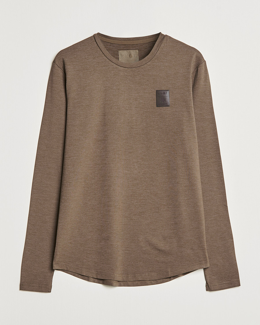 Herren | T-Shirts | NN07 | Pace Long Sleeve T-Shirt Clay
