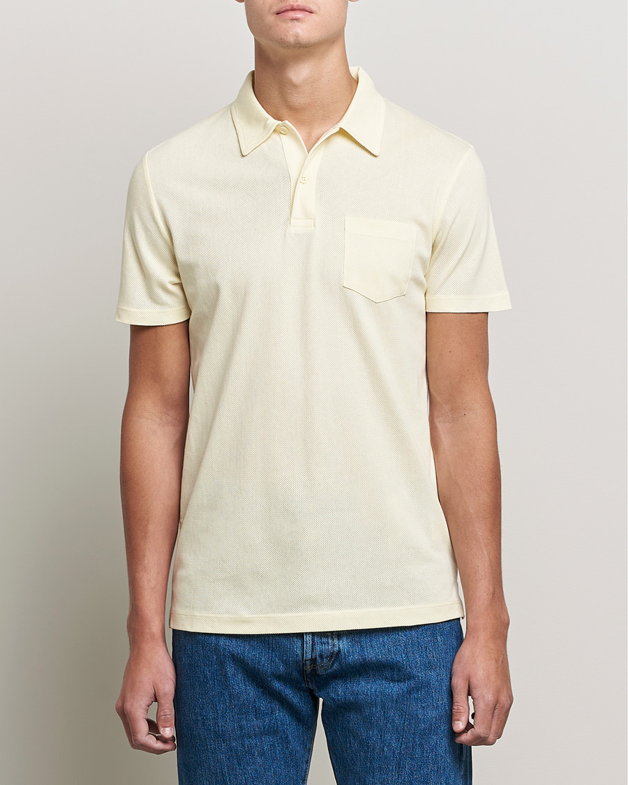 Herren | Poloshirts | Sunspel | Riviera Polo Shirt Lemon