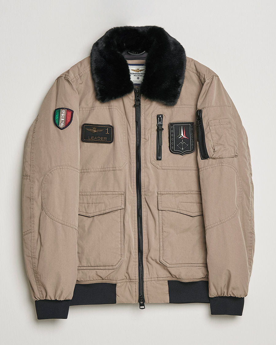Herren | Jacken | Aeronautica Militare | Pilot Jacket Tortora