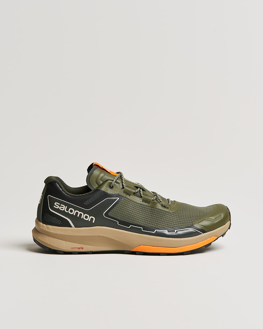 Herren | Salomon Ultra Raid Running Sneakers Olive | Salomon | Ultra Raid Running Sneakers Olive