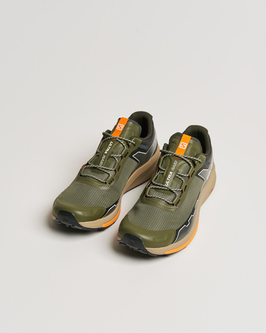 Herren | Salomon Ultra Raid Running Sneakers Olive | Salomon | Ultra Raid Running Sneakers Olive