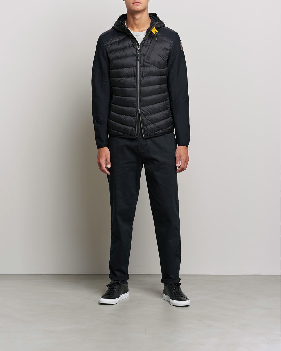 Herren | Jacken | Parajumpers | Nolan Hybrid Hooded Jacket Black