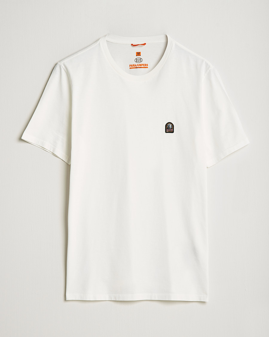 Herren | T-Shirts | Parajumpers | Basic Cotton Tee Off White
