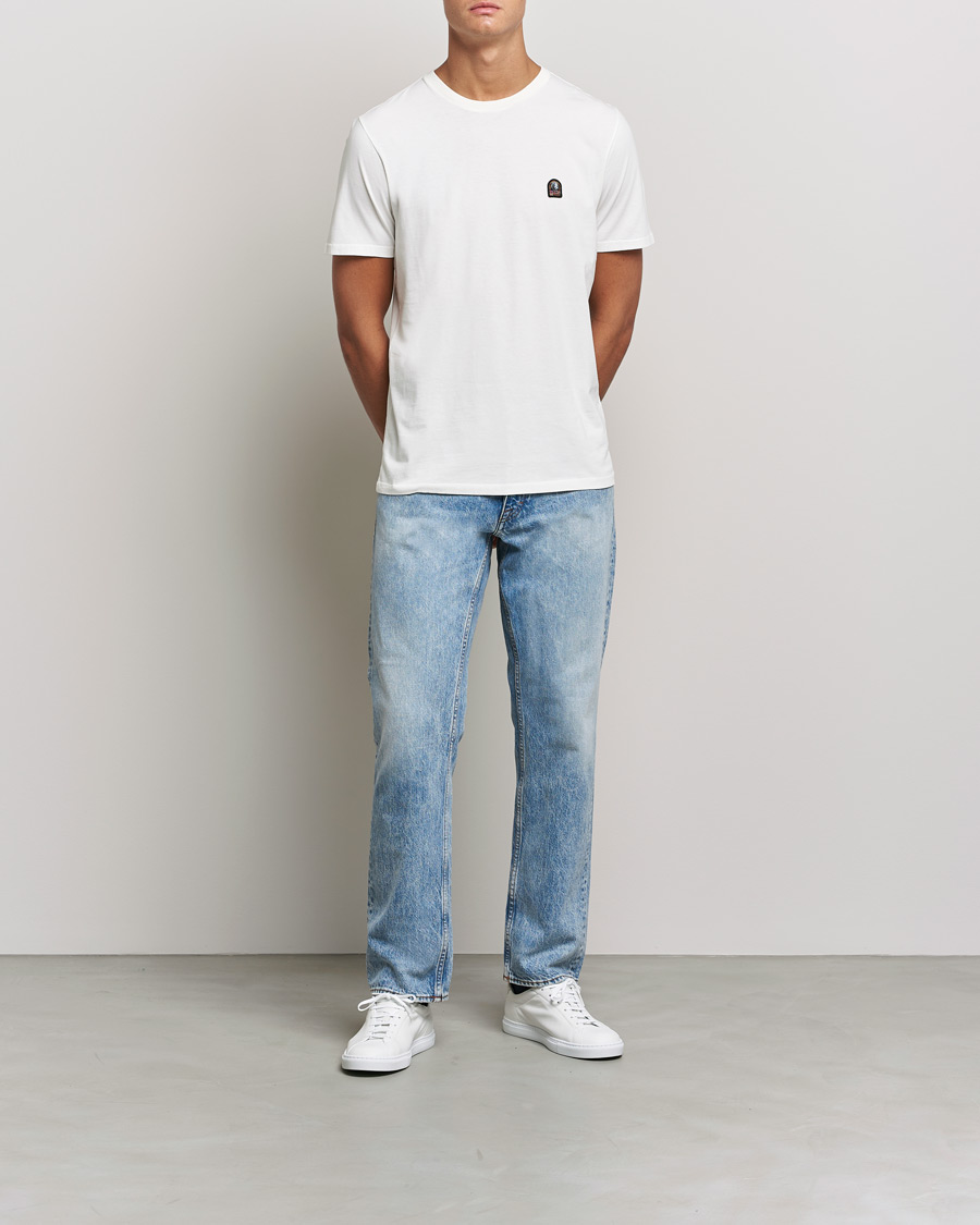 Herren | T-Shirts | Parajumpers | Basic Cotton Tee Off White