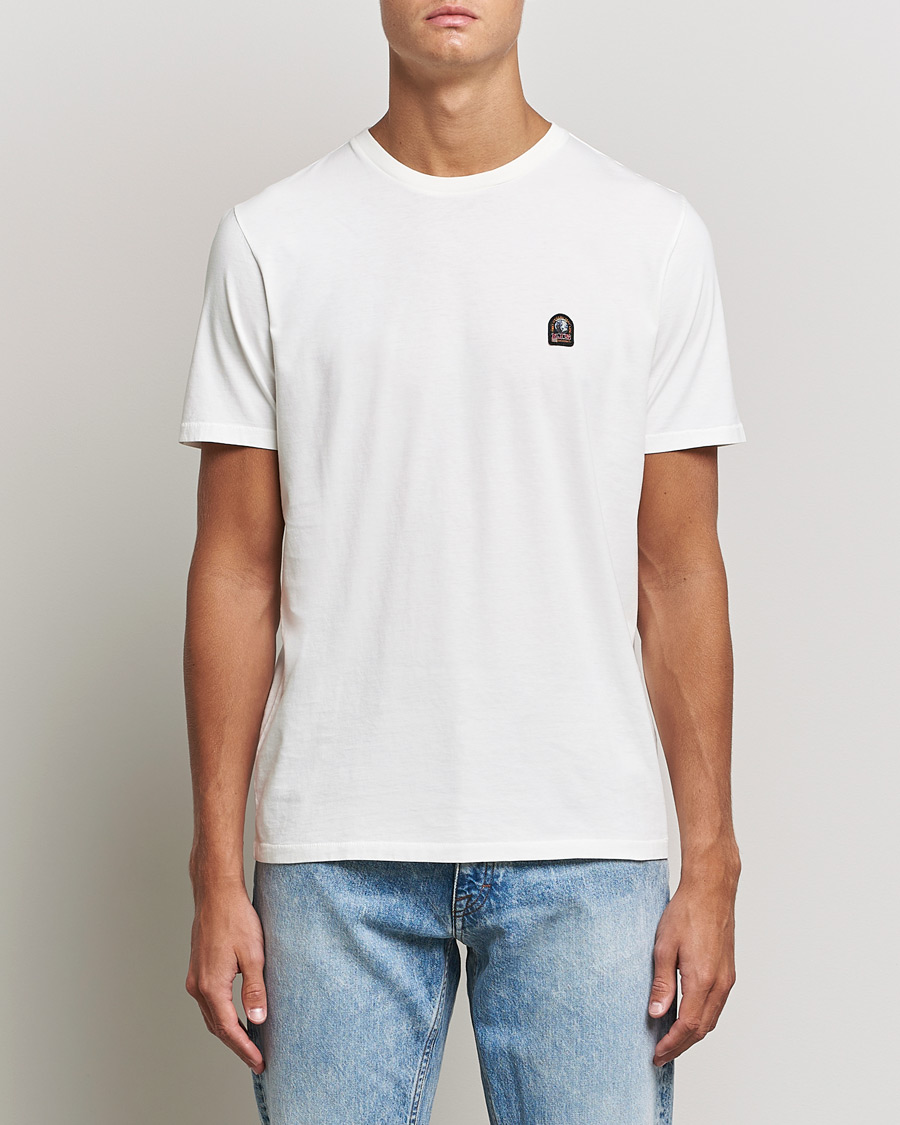 Herren | T-Shirts | Parajumpers | Basic Cotton Tee Off White