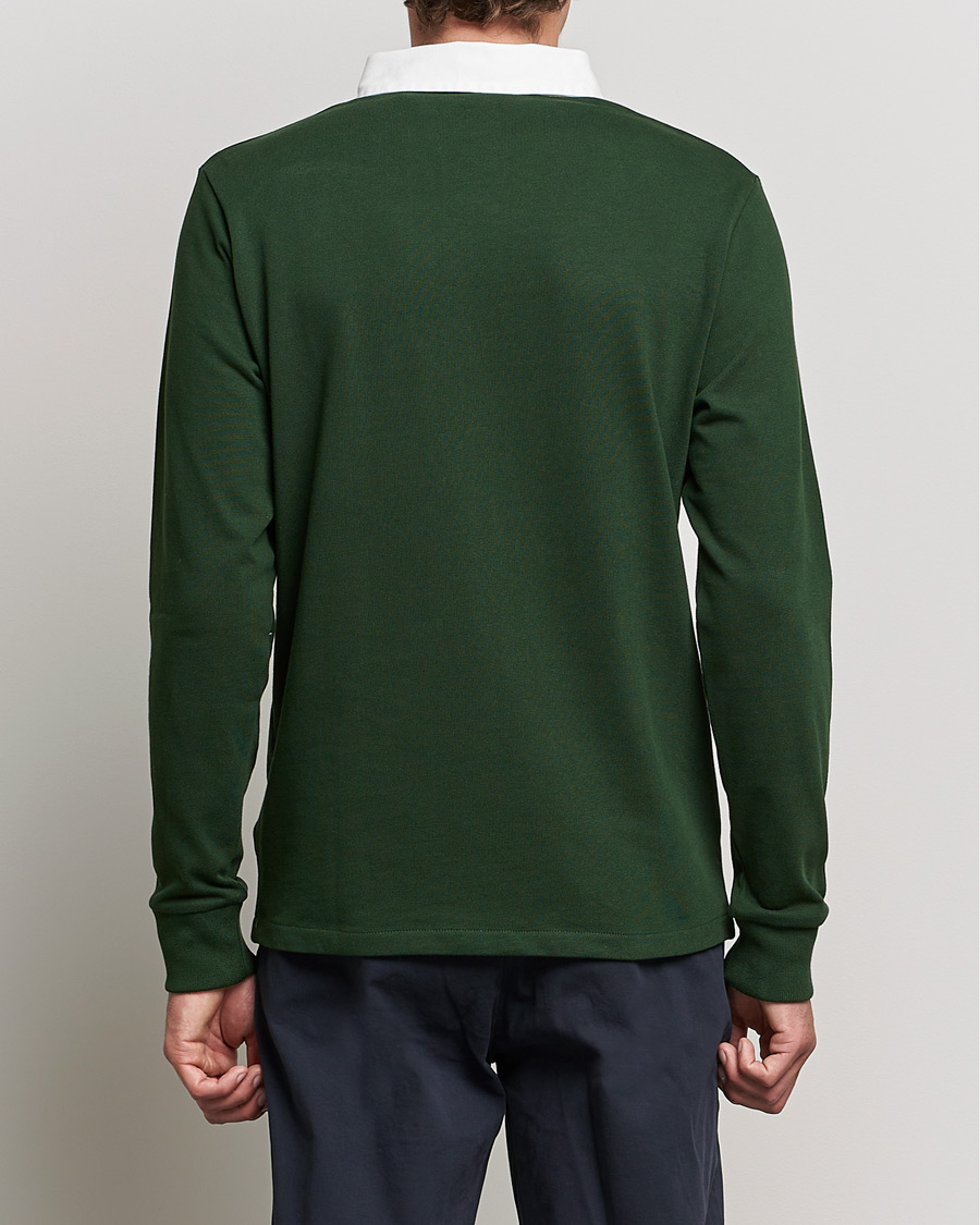 Herren | Pullover | GANT | Original Solid Heavy Rugger Storm Green