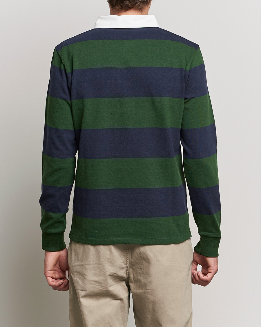 Herren | Pullover | GANT | Original Barstripe Heavy Rugger Storm Green
