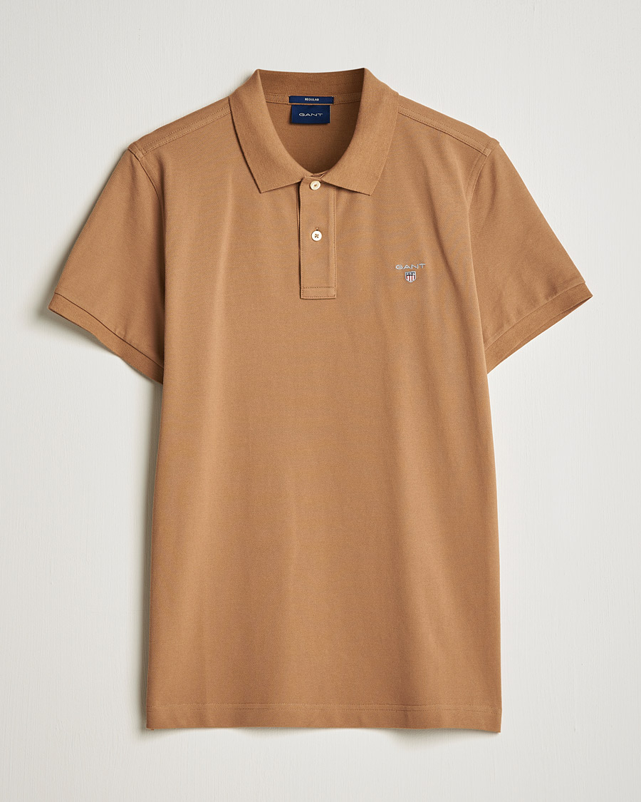 Herren | Poloshirts | GANT | The Original Polo Roasted Walnut
