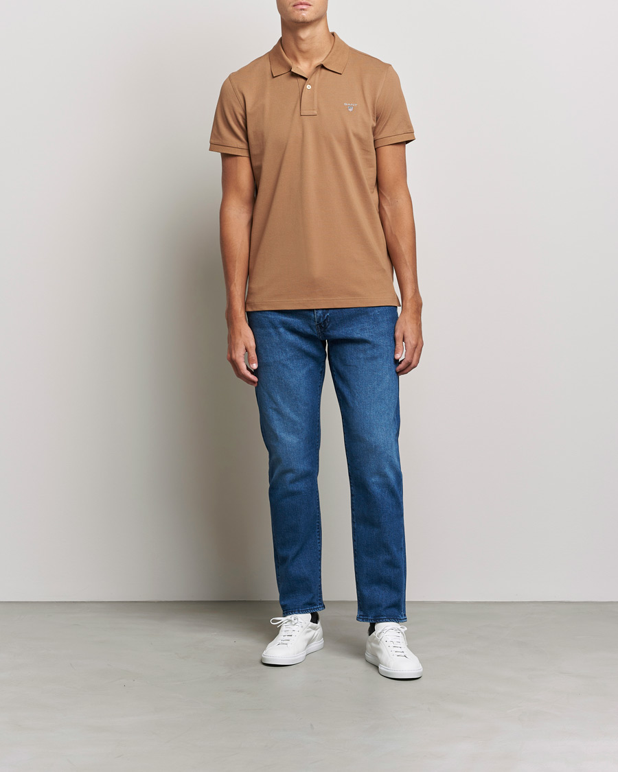 Herren | Poloshirts | GANT | The Original Polo Roasted Walnut