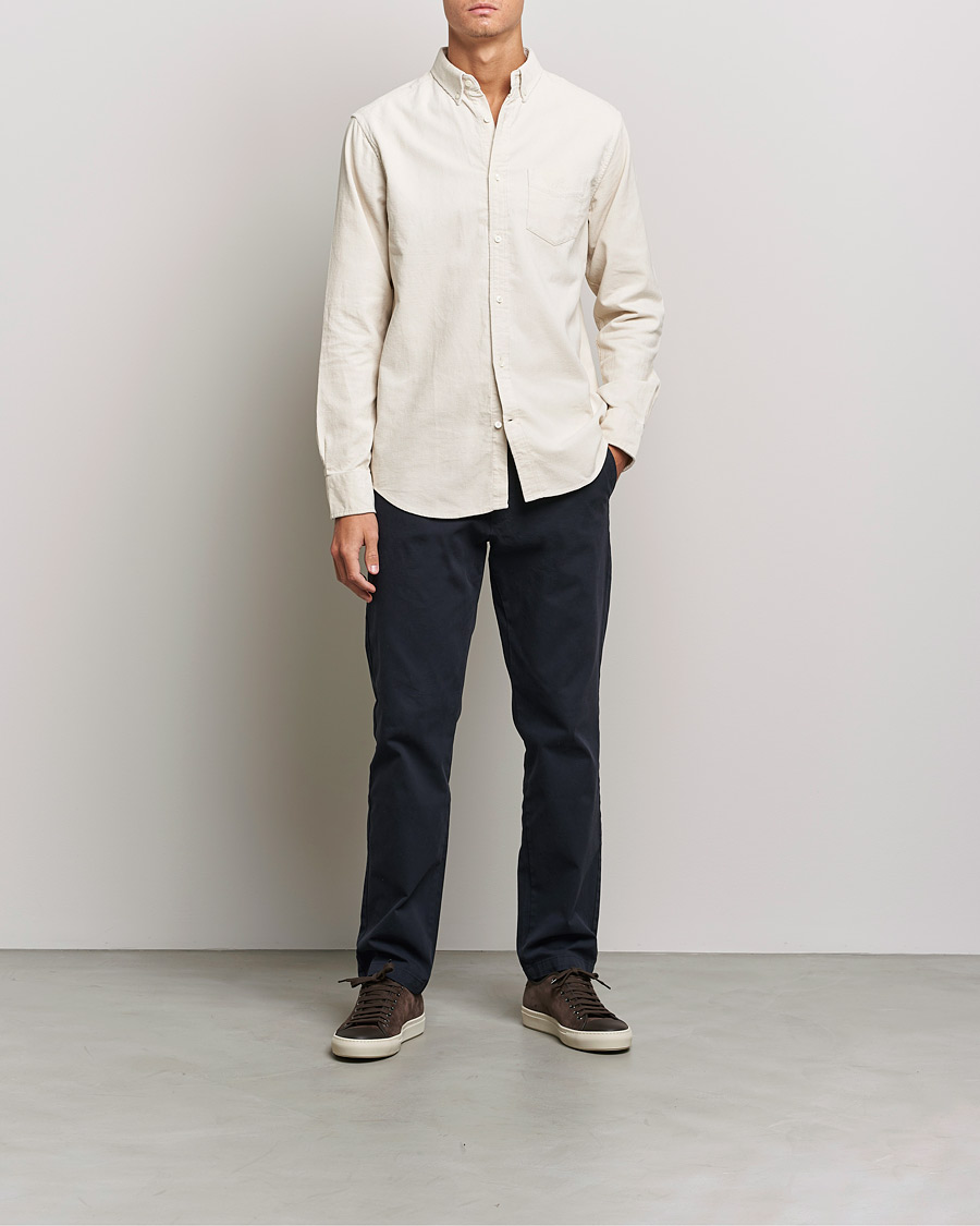 Herren | Hemden | GANT | Regular Fit Corduroy Shirt Putty