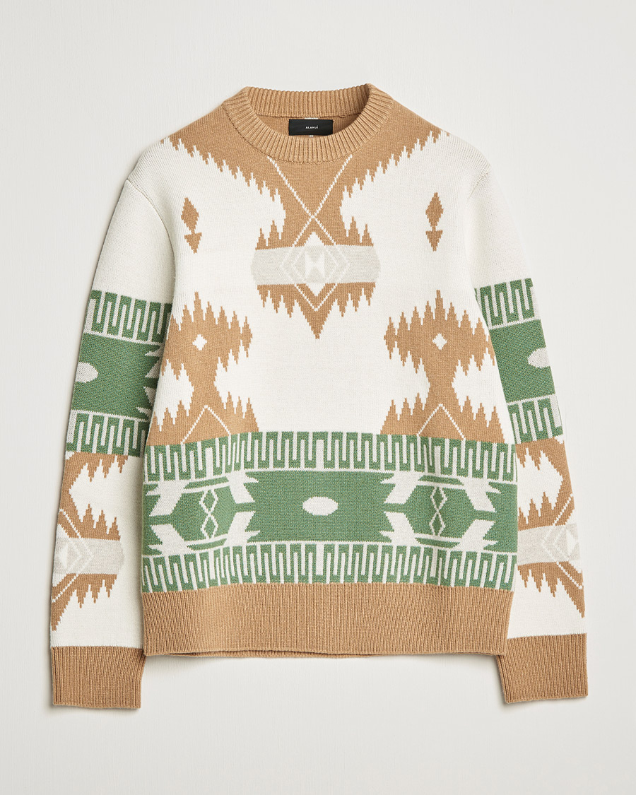 Herren | Pullover | Alanui | Icon Jacquard Sweater Off White