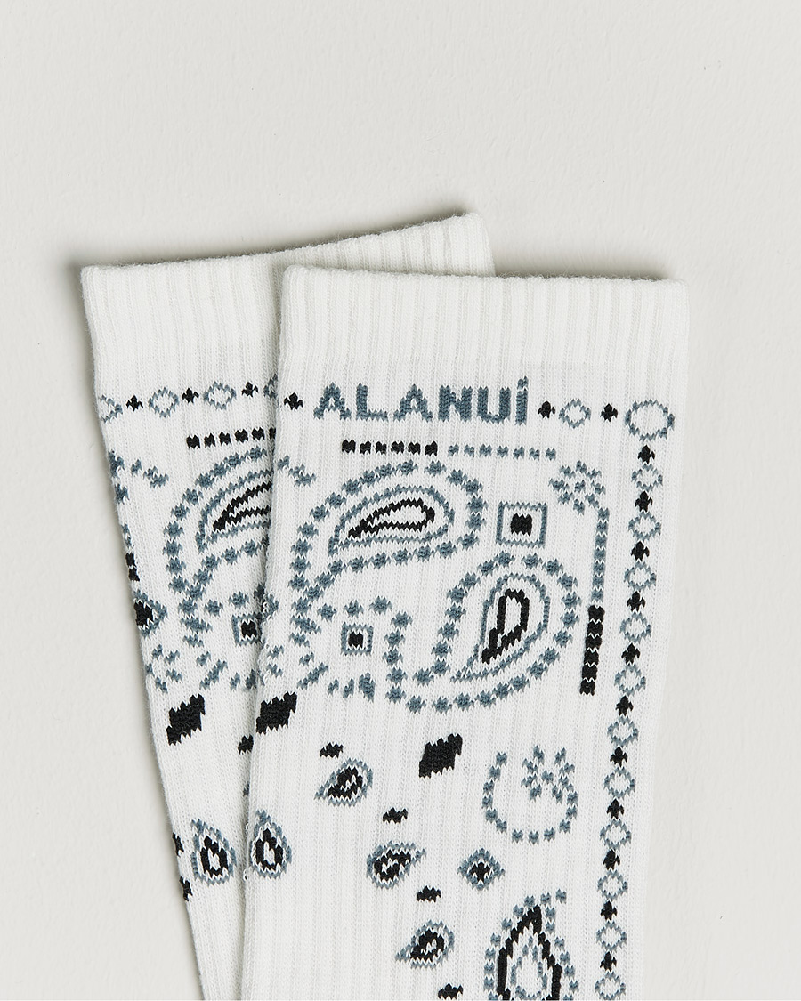 Herren | Unterwäsche | Alanui | Bandana Printed Socks White