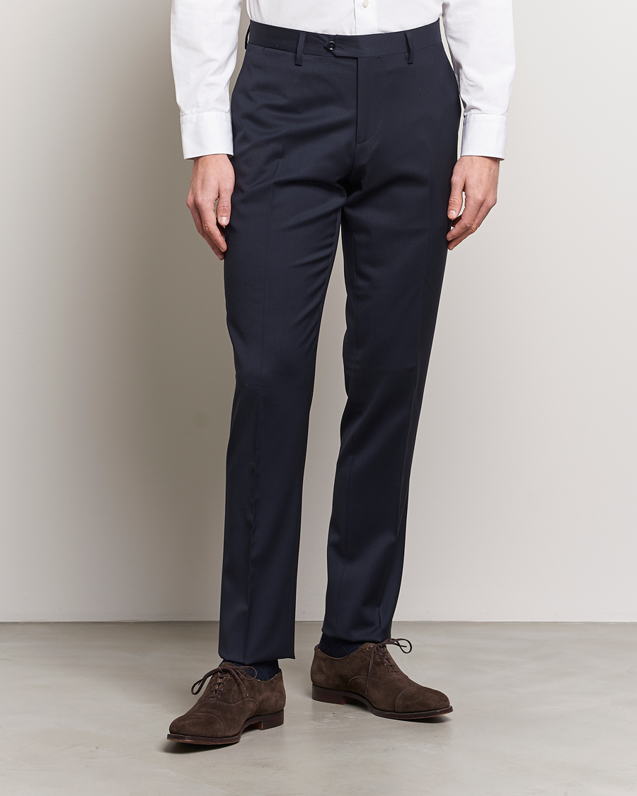 Herren | Kleidung | Lardini | Wool Trousers Navy