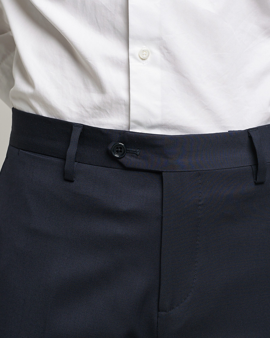Herren | Hosen | Lardini | Wool Trousers Navy