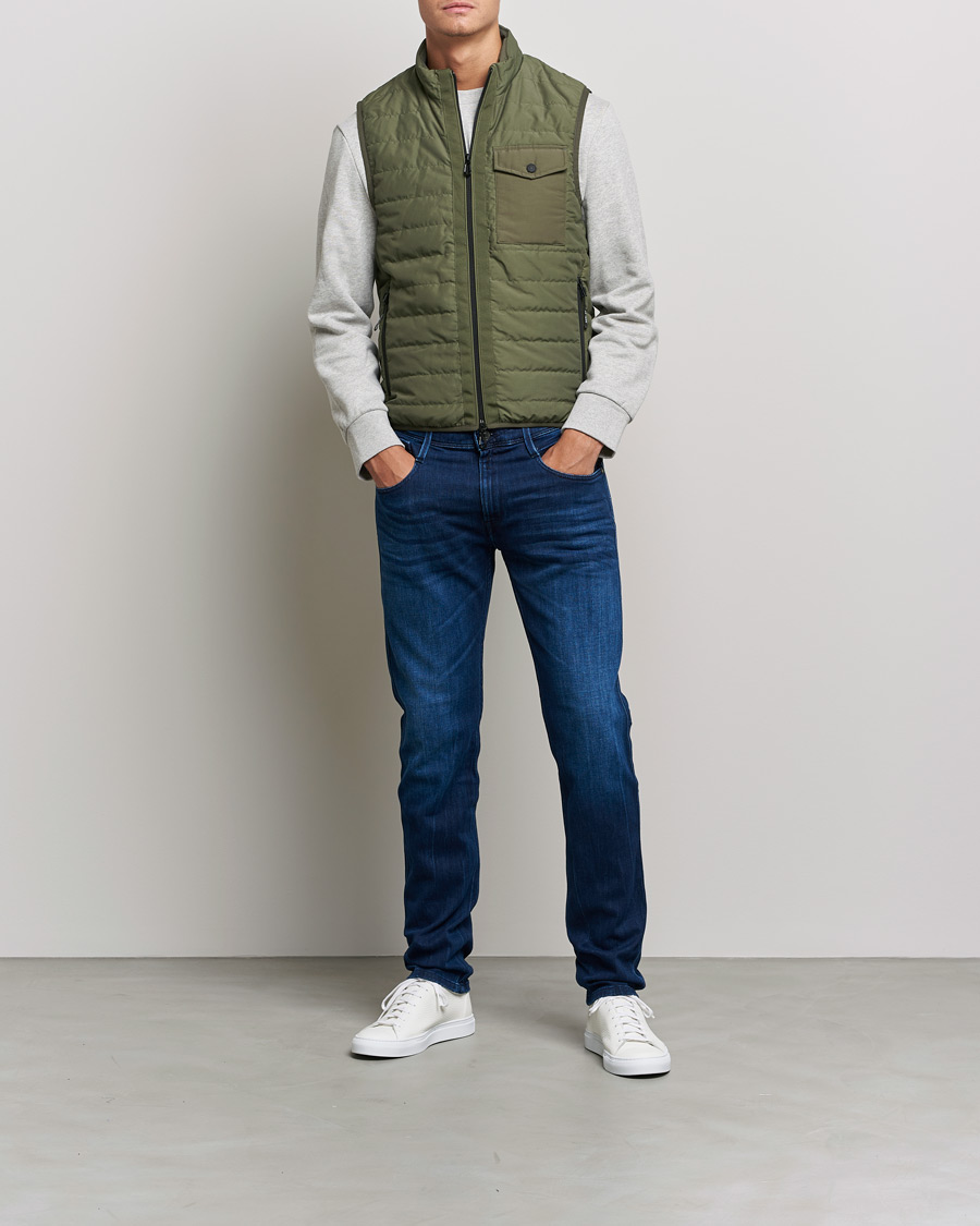 Herren | Jeans | Replay | Anbass X-Lite Stretch Jeans Dark Blue