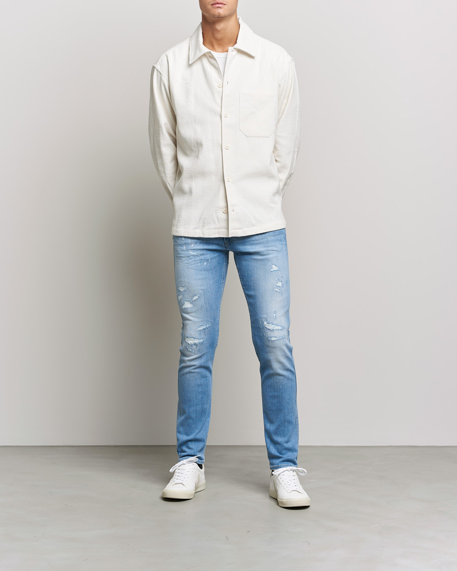 Herren | Jeans | Replay | Anbass 20 Years Wash Jeans Light Blue