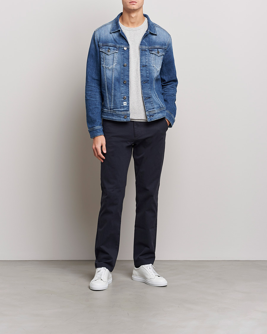 Herren | Jacken | Replay | 5 Years Aged Denim Jacket Light Blue