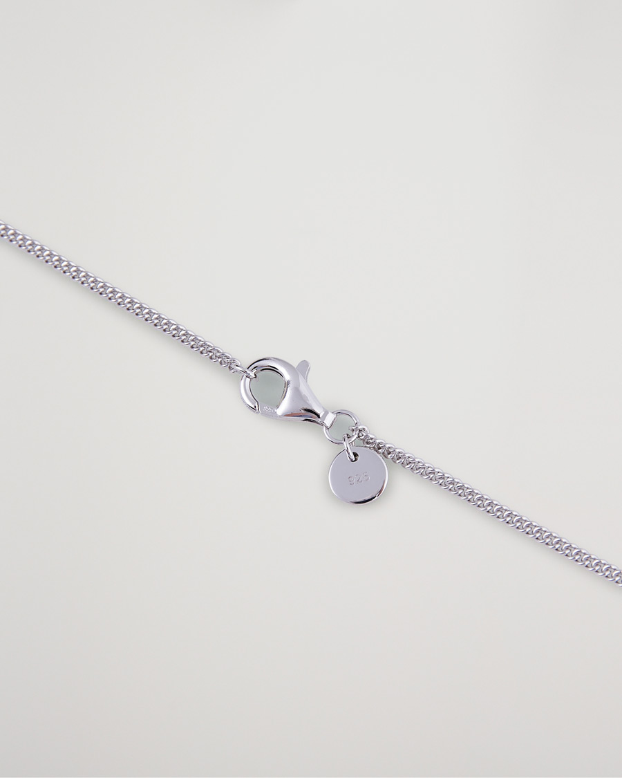 Herren | Contemporary Creators | Tom Wood | Curb Chain Slim Necklace Silver