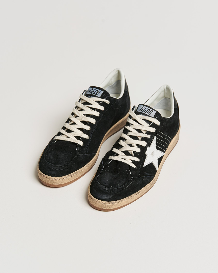 Herren | Golden Goose Deluxe Brand Ball Star Sneakers Black/White | Golden Goose | Deluxe Brand Ball Star Sneakers Black/White