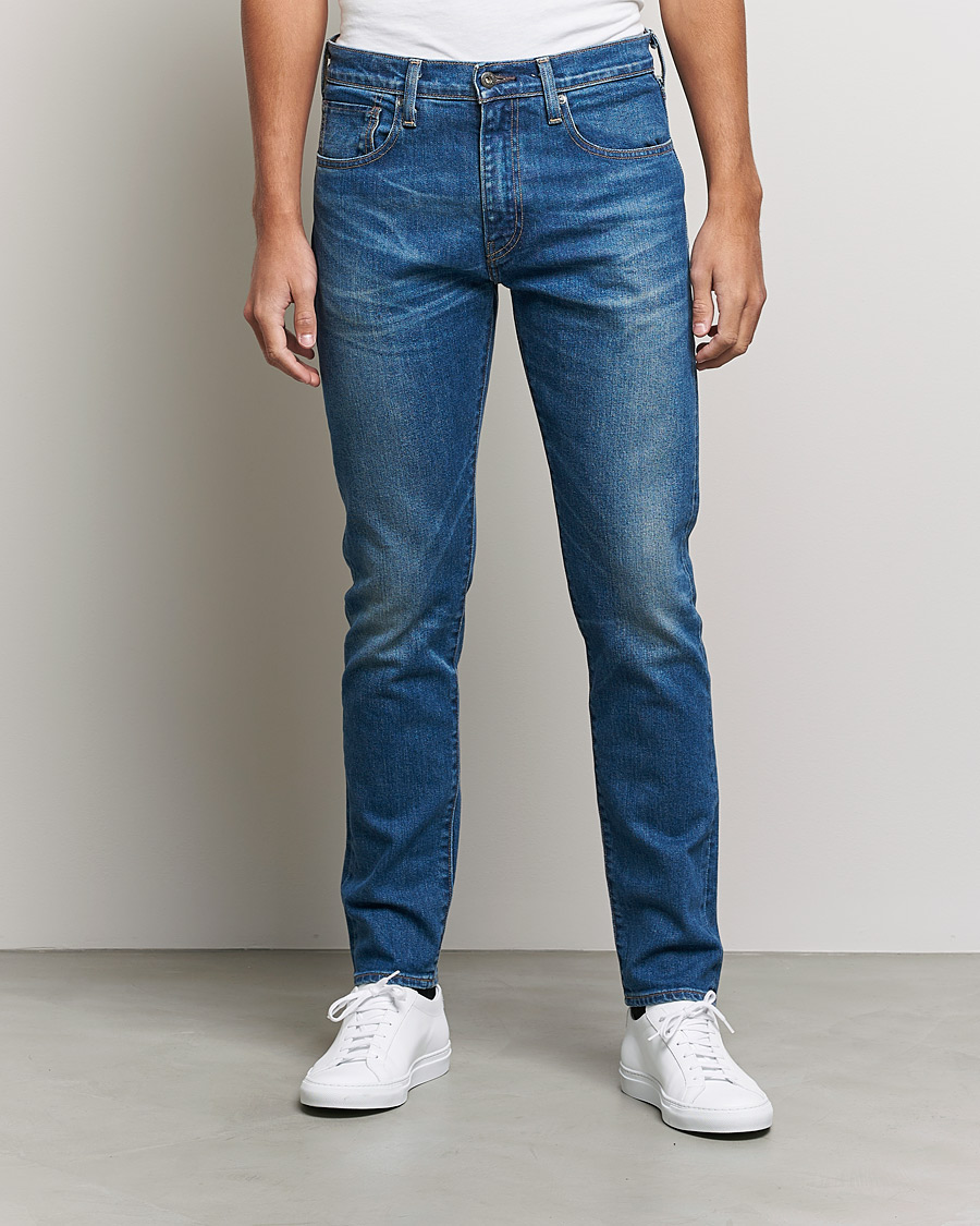 Herren | Jeans | Levi's Made & Crafted | 512 Slim Fit Stretch Jeans Aokigahara Mij Indigo Worn