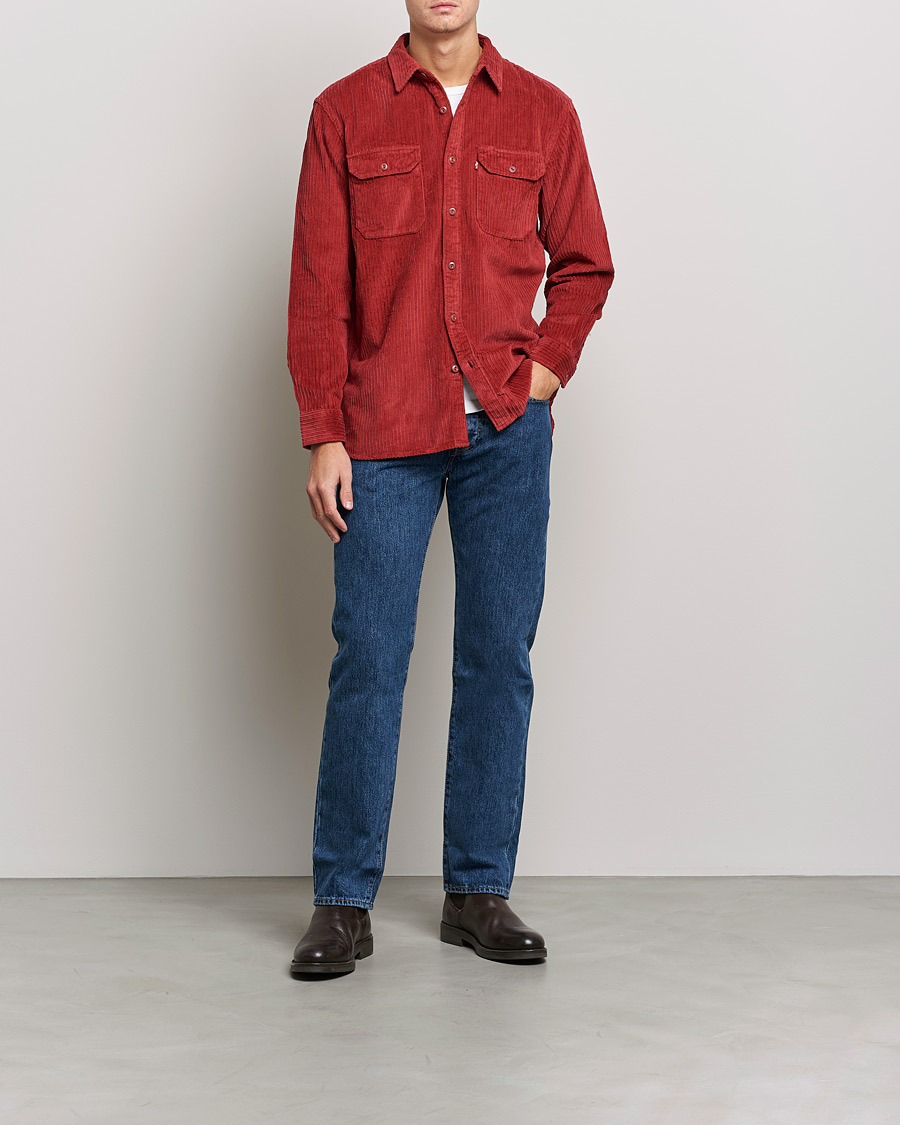 Herren | Hemden | Levi's | Jackson Worker Shirt Brick Red