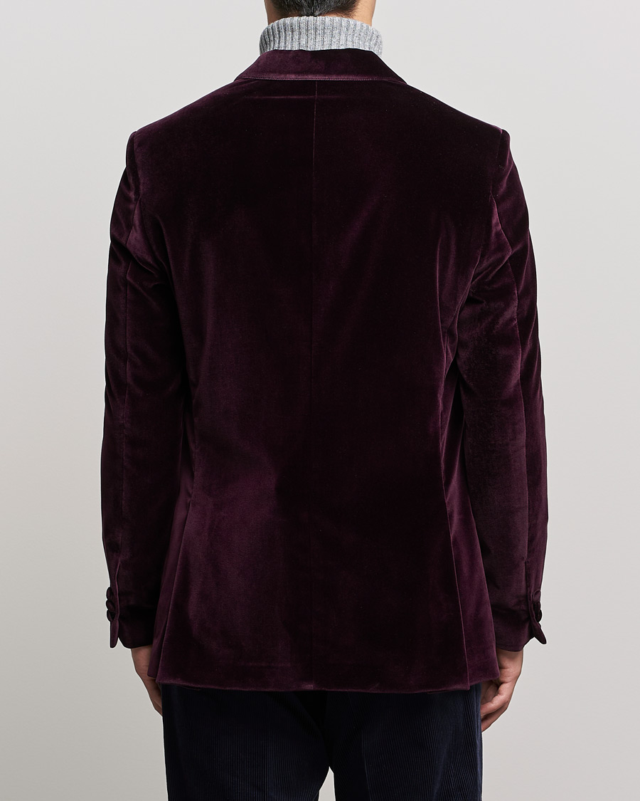 Herren | Sakkos | Etro | Velvet Blazer Burgundy