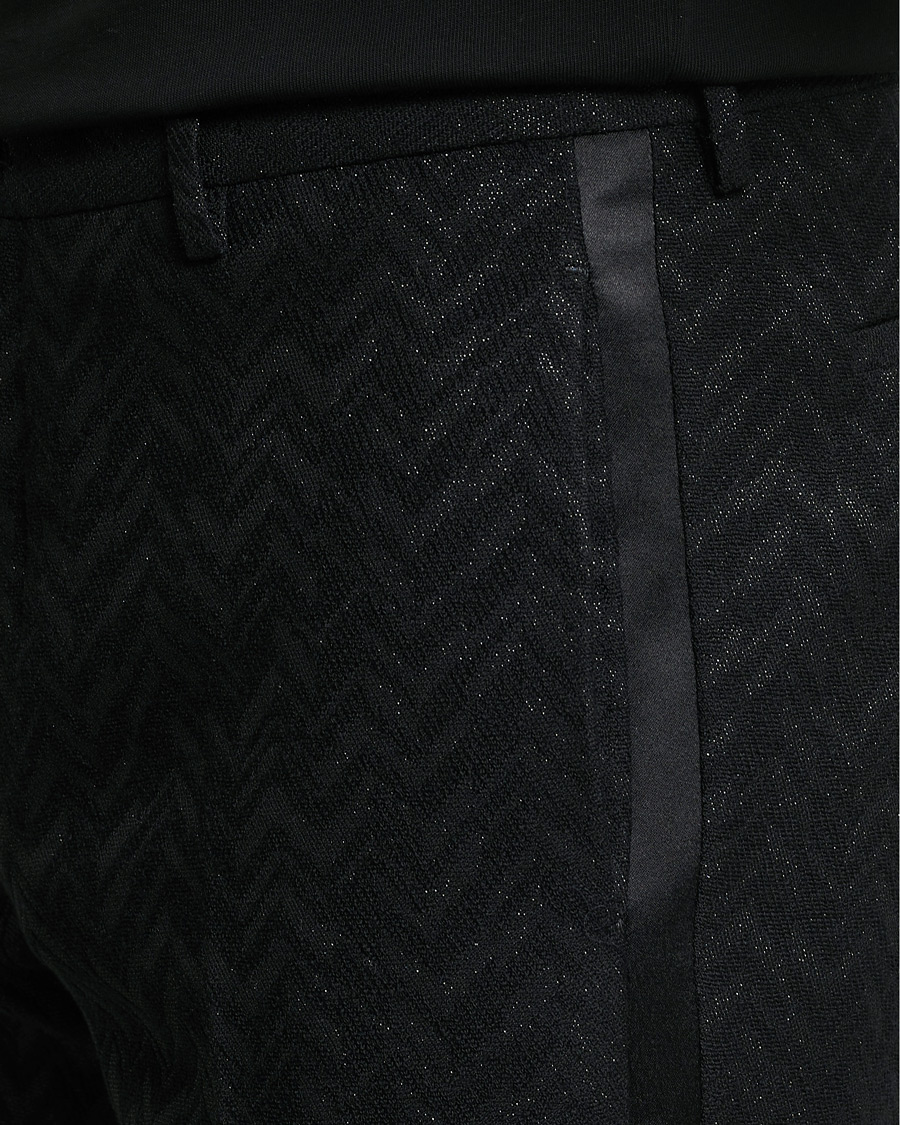 Herren | Hosen | Etro | Flat Front Evening Trousers Black