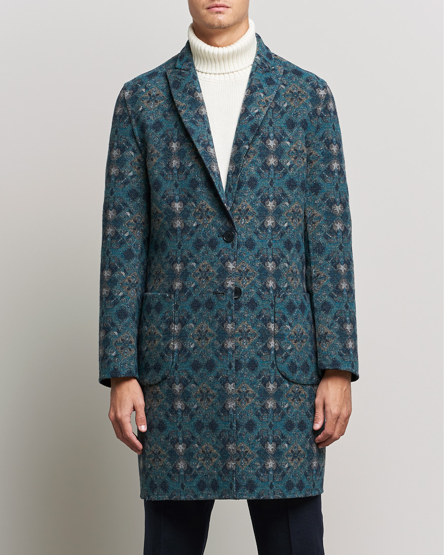 Herren | Jacken | Etro | Deconstructed Reversible Coat Navy