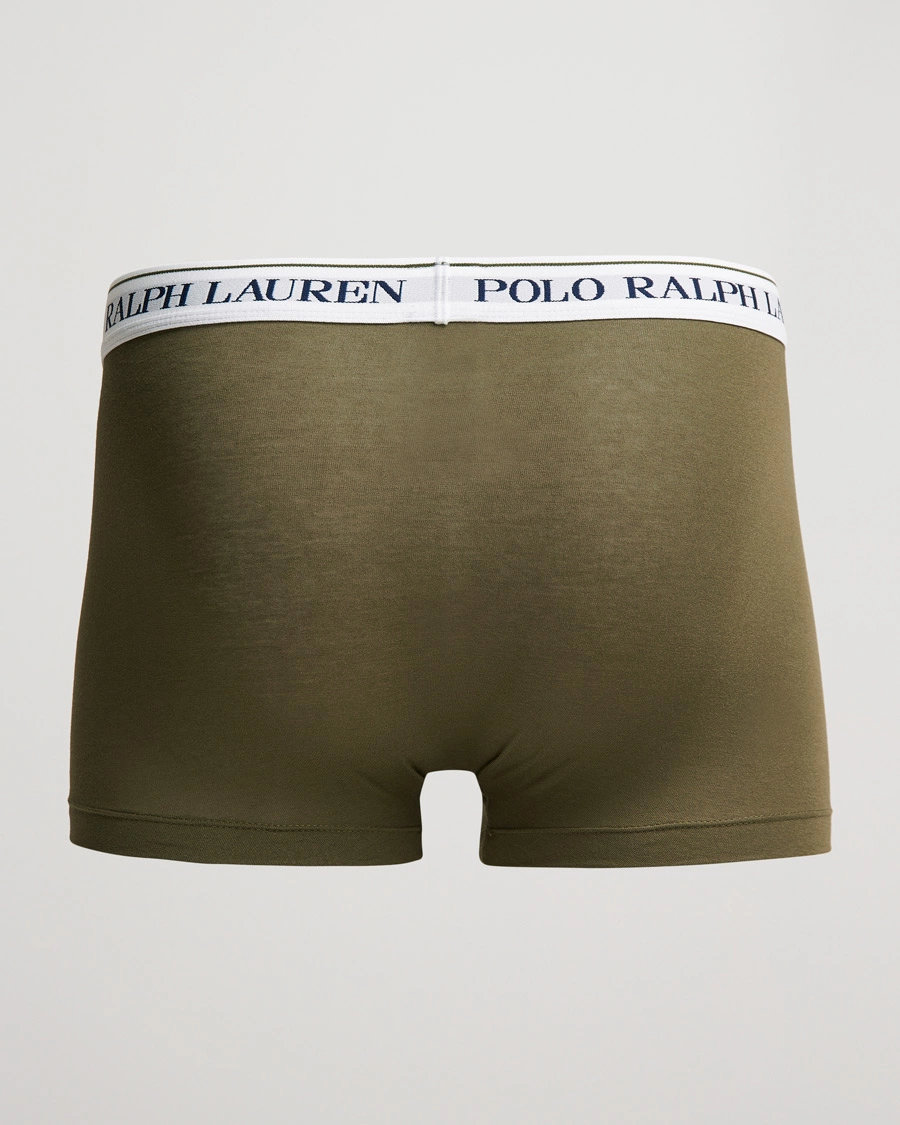 Herren | Unterwäsche | Polo Ralph Lauren | 3-Pack Trunk Olive/Green/Dark Green