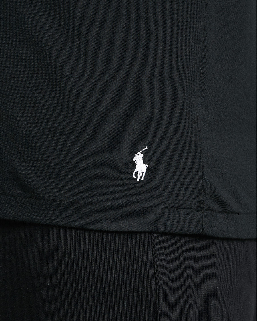 Herren | T-Shirts | Polo Ralph Lauren | 3-Pack Crew Neck T-Shirt Black