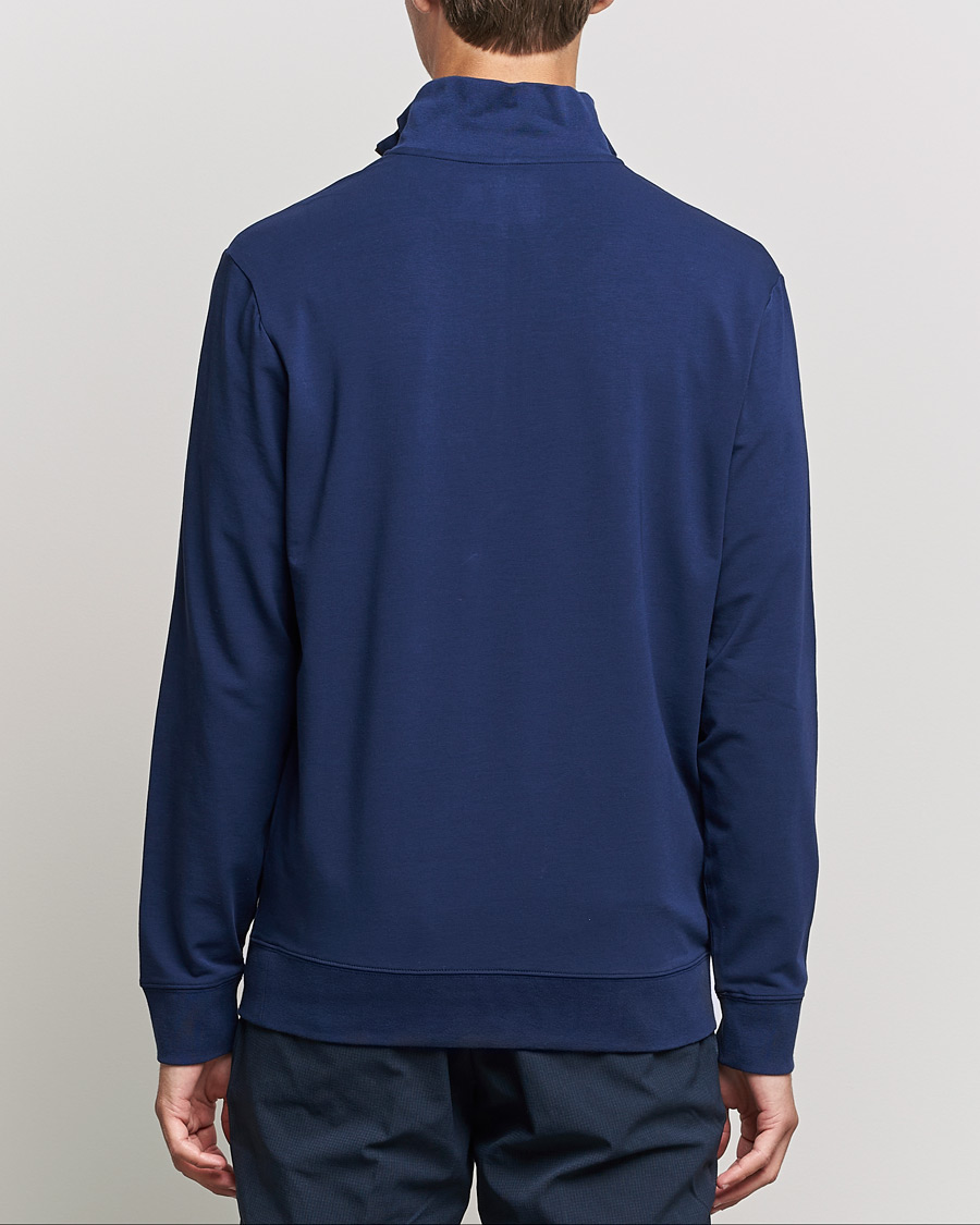 Herren | Pullover | Polo Ralph Lauren Golf | Terry Jersey Half Zip Sweater Refined Navy