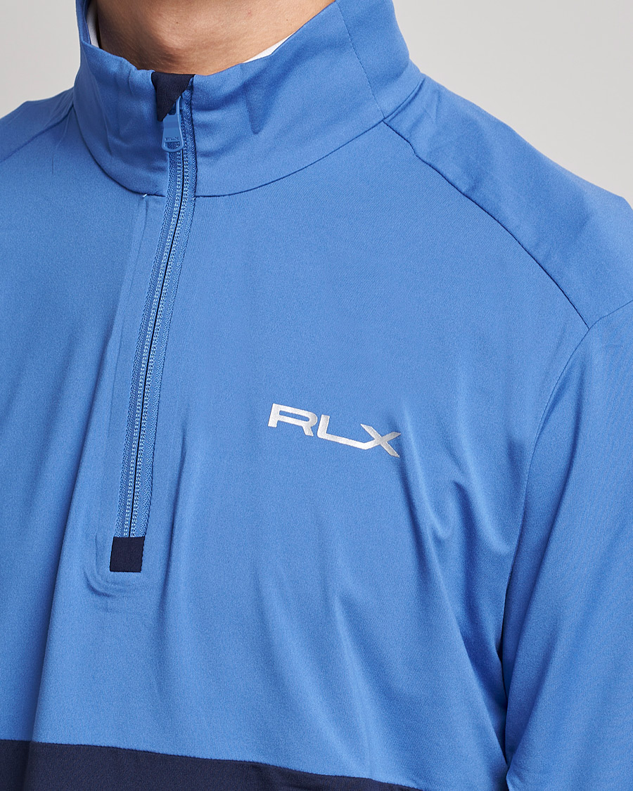 Herren | Pullover | RLX Ralph Lauren | Performance Airflow Half-Zip French Blue/Navy