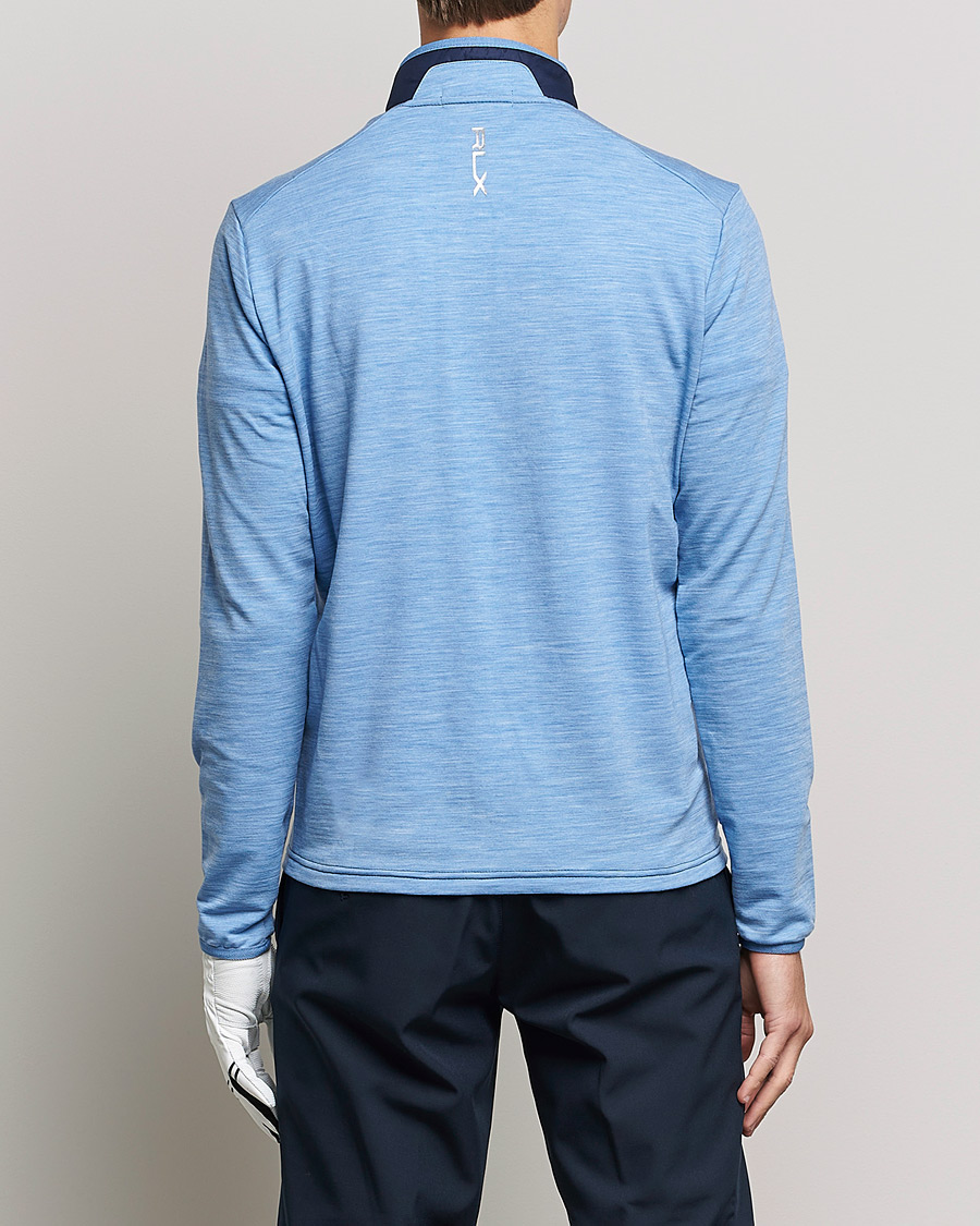 Herren | Pullover | RLX Ralph Lauren | Performance Wool Full Zip Hybrid Sweater  Navy/Blue