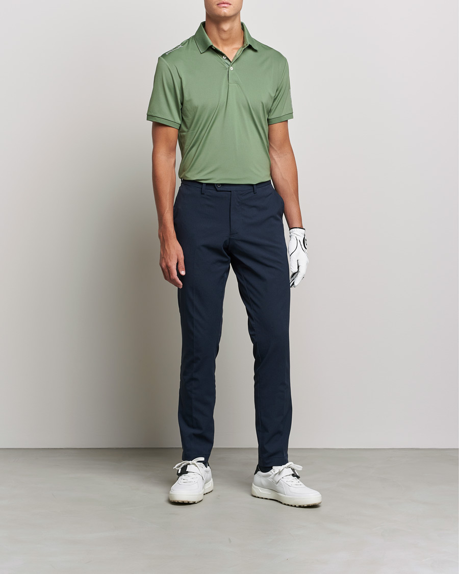 Herren | Poloshirts | RLX Ralph Lauren | Airflow Active Jersey Polo Cargo Green