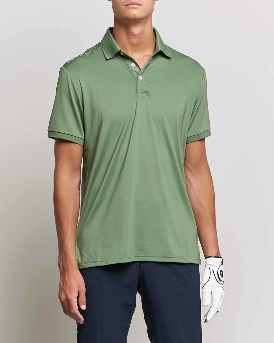 Herren | Poloshirts | RLX Ralph Lauren | Airflow Active Jersey Polo Cargo Green