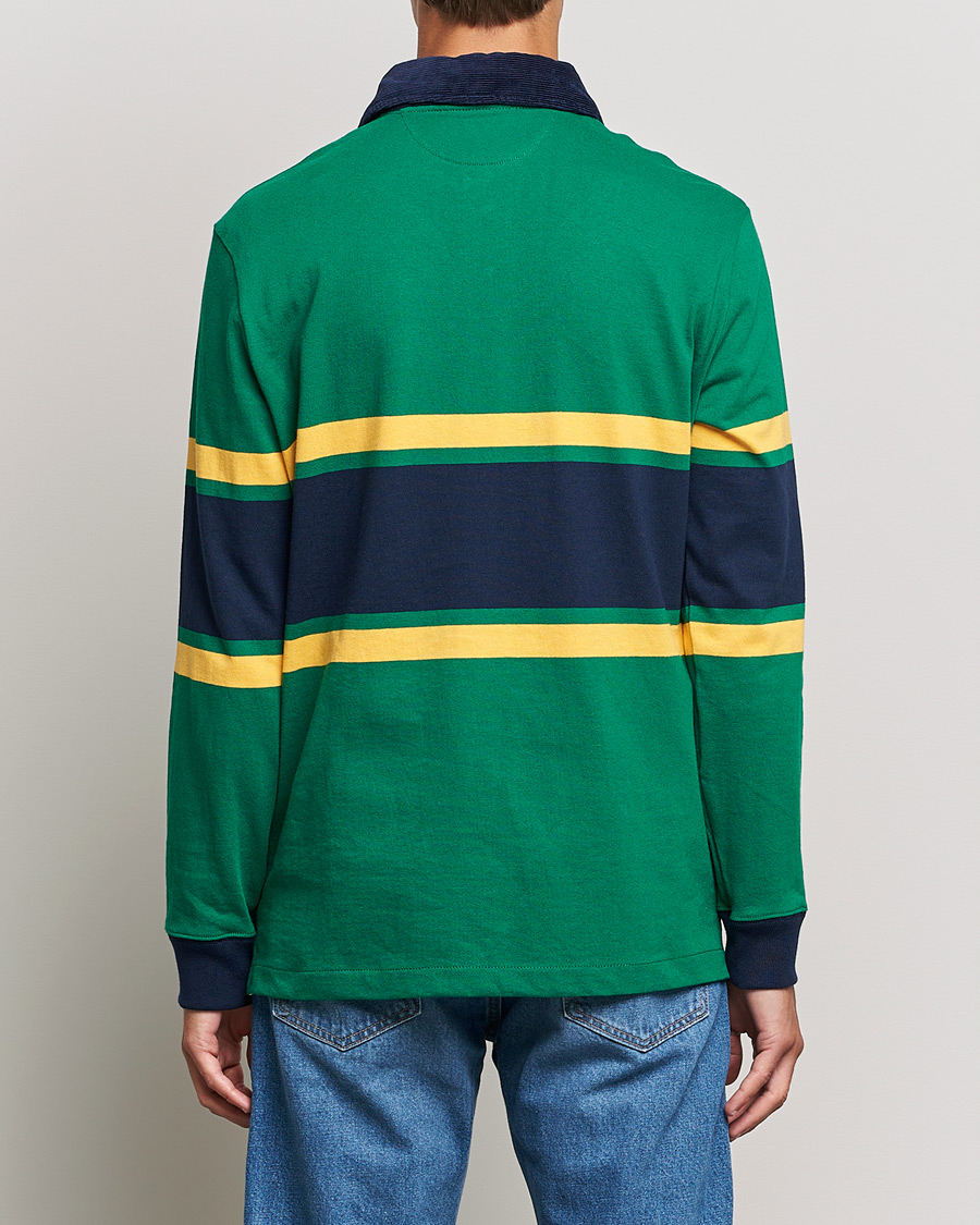 Herren | Pullover | Polo Ralph Lauren | Jersey Striped Rugger Athletic Green