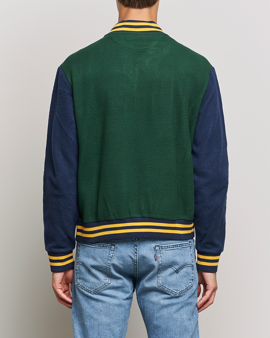 Herren | Jacken | Polo Ralph Lauren | Nylon Baseball Jacket College Green/Cruies Navy