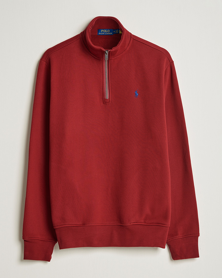 Herren | Pullover | Polo Ralph Lauren | Fleece Jersey Half Zip Holiday Red