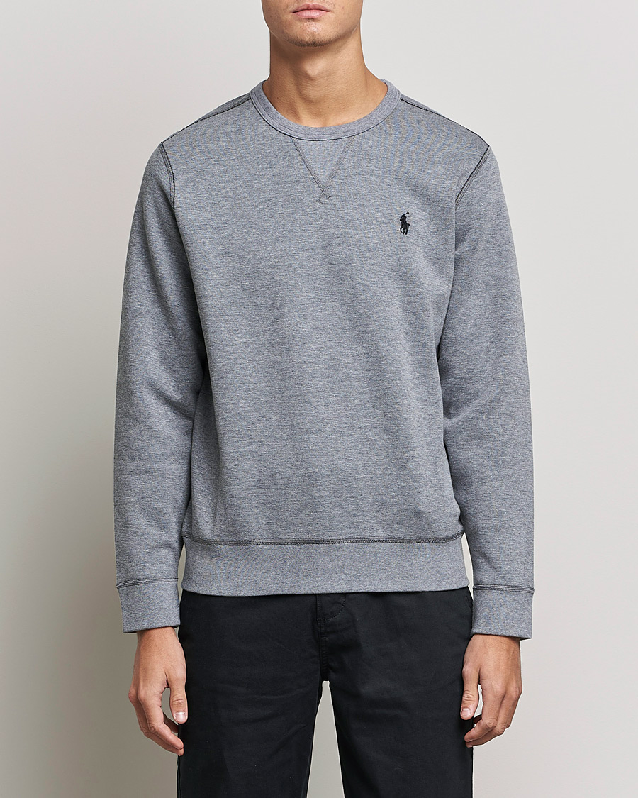 Herren | Pullover | Polo Ralph Lauren | Double Knit Sweatshirt Classic Grey Heather