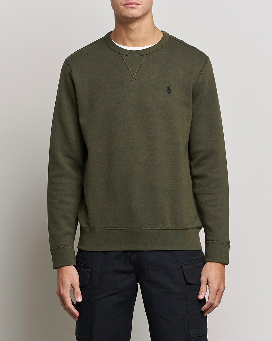 Herren |  | Polo Ralph Lauren | Double Knit Sweatshirt Company Olive