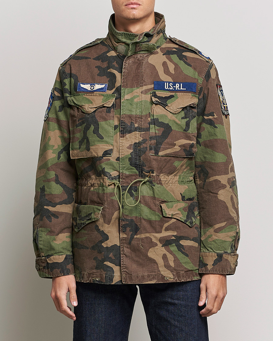 Herren | Jacken | Polo Ralph Lauren | M65 Combat Field Jacket Surplus Camo