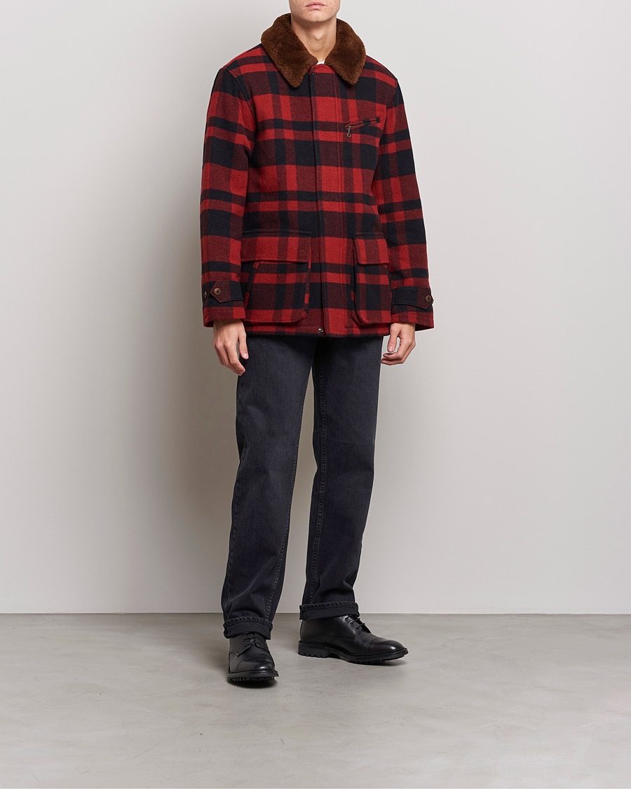 Herren | Jacken | Polo Ralph Lauren | Lumber Wool Checked Jacket Red/Black