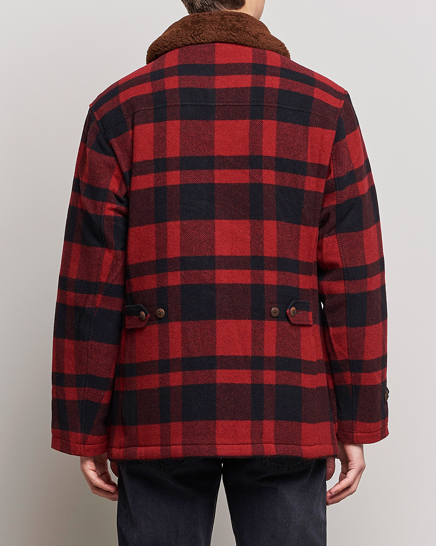 Herren | Jacken | Polo Ralph Lauren | Lumber Wool Checked Jacket Red/Black