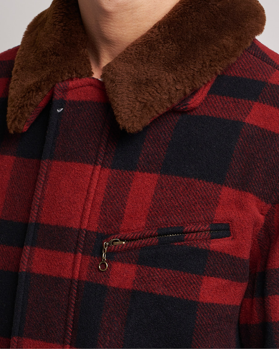 Herren | Jacken | Polo Ralph Lauren | Lumber Wool Checked Jacket Red/Black