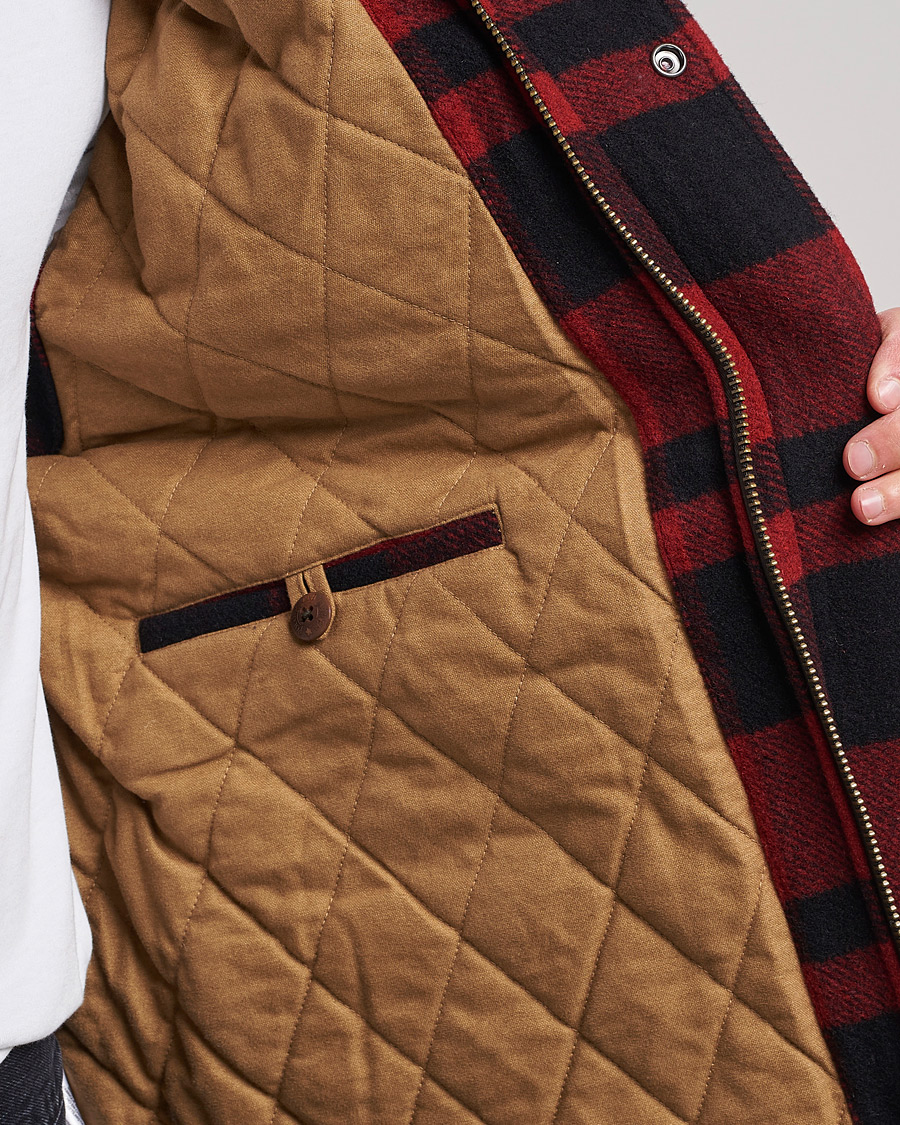Herren | Jacken | Polo Ralph Lauren | Lumber Wool Checked Jacket Red/Black