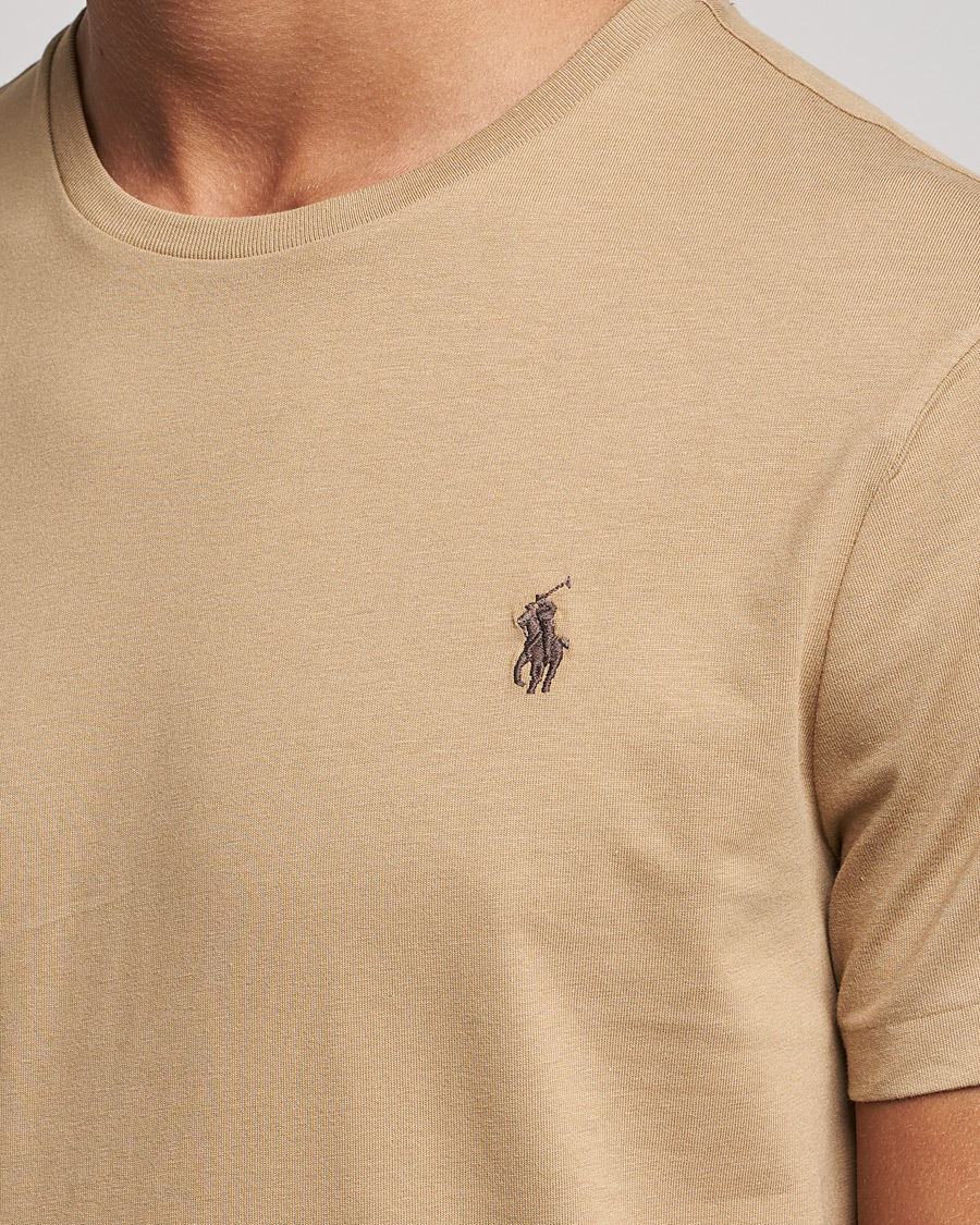 Herren | T-Shirts | Polo Ralph Lauren | Crew Neck Tee Luxury Tan