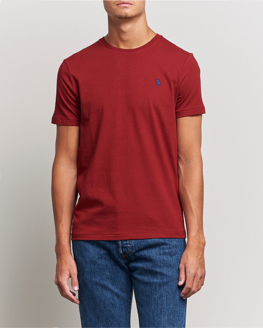 Herren | T-Shirts | Polo Ralph Lauren | Crew Neck Tee Holiday Red