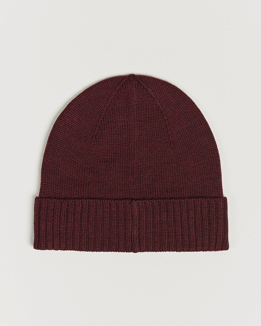 Herren | Mützen | Polo Ralph Lauren | Merino Beanie Aged Wine Heather