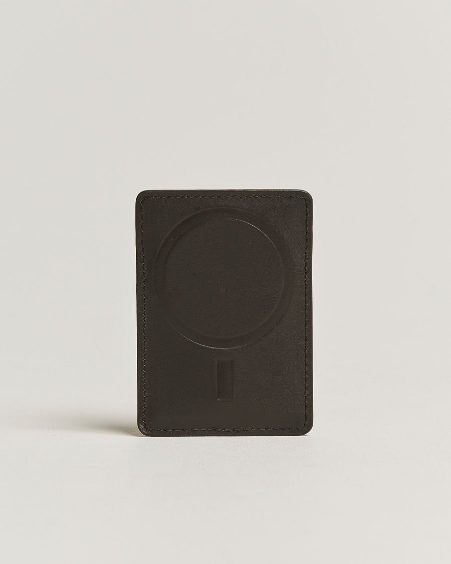 Herren | Polo Ralph Lauren Smooth Leather Phone Case Brown | Polo Ralph Lauren | Smooth Leather Phone Case Brown