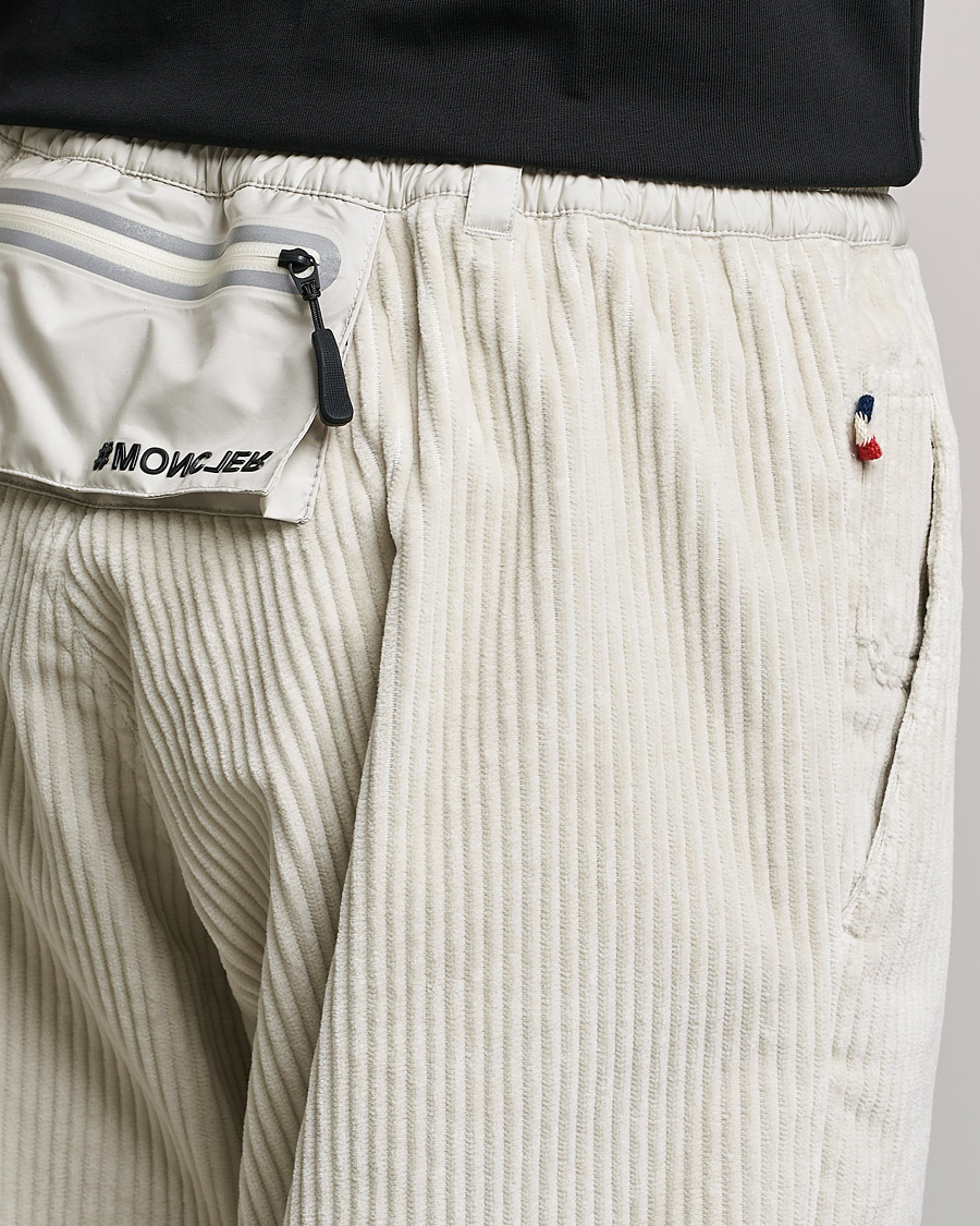 Herren | Hosen | Moncler Grenoble | Stretch Corduroy Pants Off White